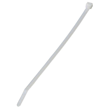 Ohm Electric Wide Tie Indoor Use 250mm White 04-3327 (50 pcs)