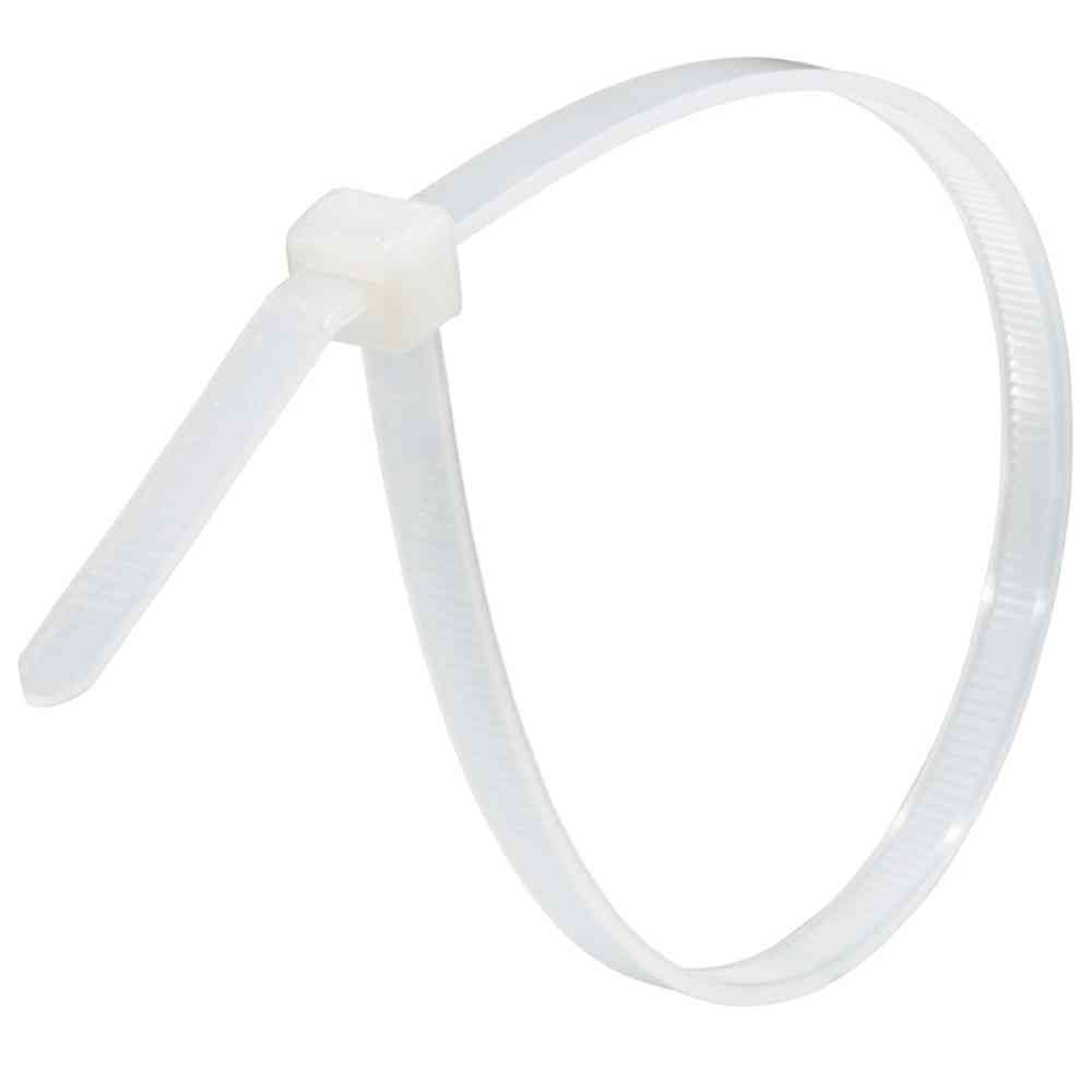 Ohm Electric Wide Tie Indoor Use 250mm White 04-3327 (50 pcs)