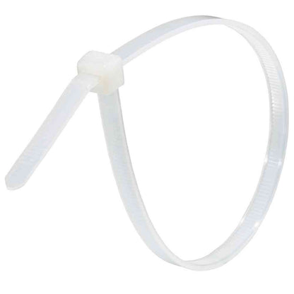 Ohm Electric Wide Tie Indoor Use 250mm White 04-3327 (50 pcs)