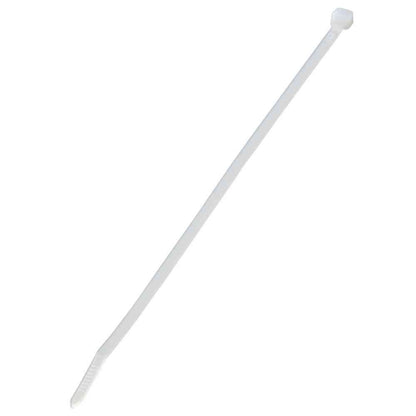 Ohm Electric Wide Tie Indoor Use 300mm White 04-3328 (50 pcs)