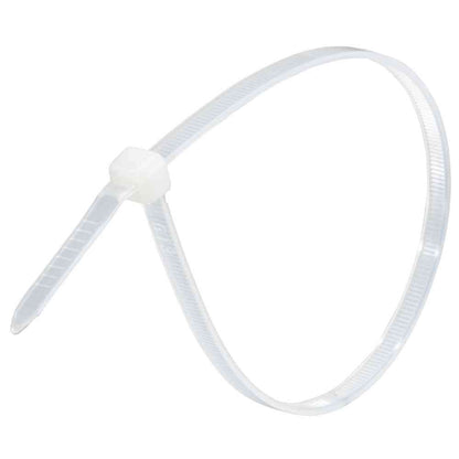 Ohm Electric Wide Tie Indoor Use 300mm White 04-3328 (50 pcs)