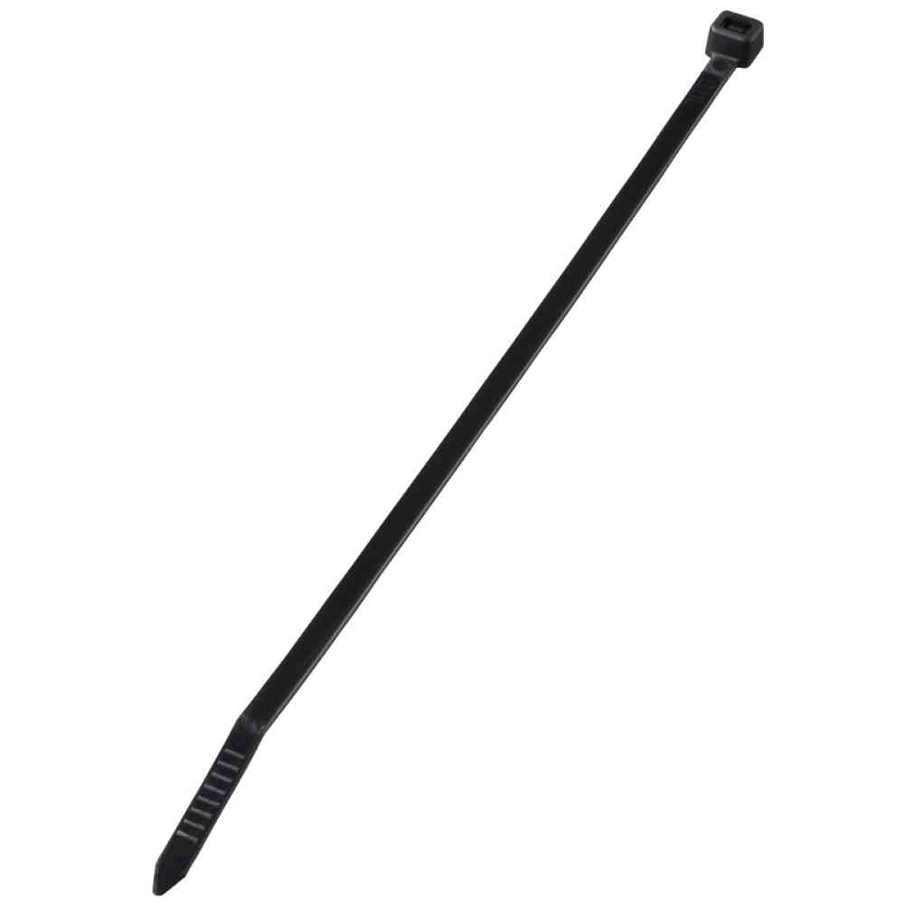 Ohm Electric Wide Tie Weather Resistant 200mm Black 04-3330 (50 pcs)
