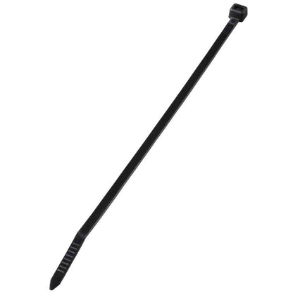 Ohm Electric Wide Tie Weather Resistant 200mm Black 04-3330 (50 pcs)
