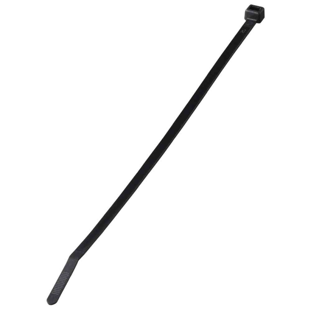 Ohm Electric Wide Tie Weather Resistant 250mm Black 04-3331 (50 pcs)