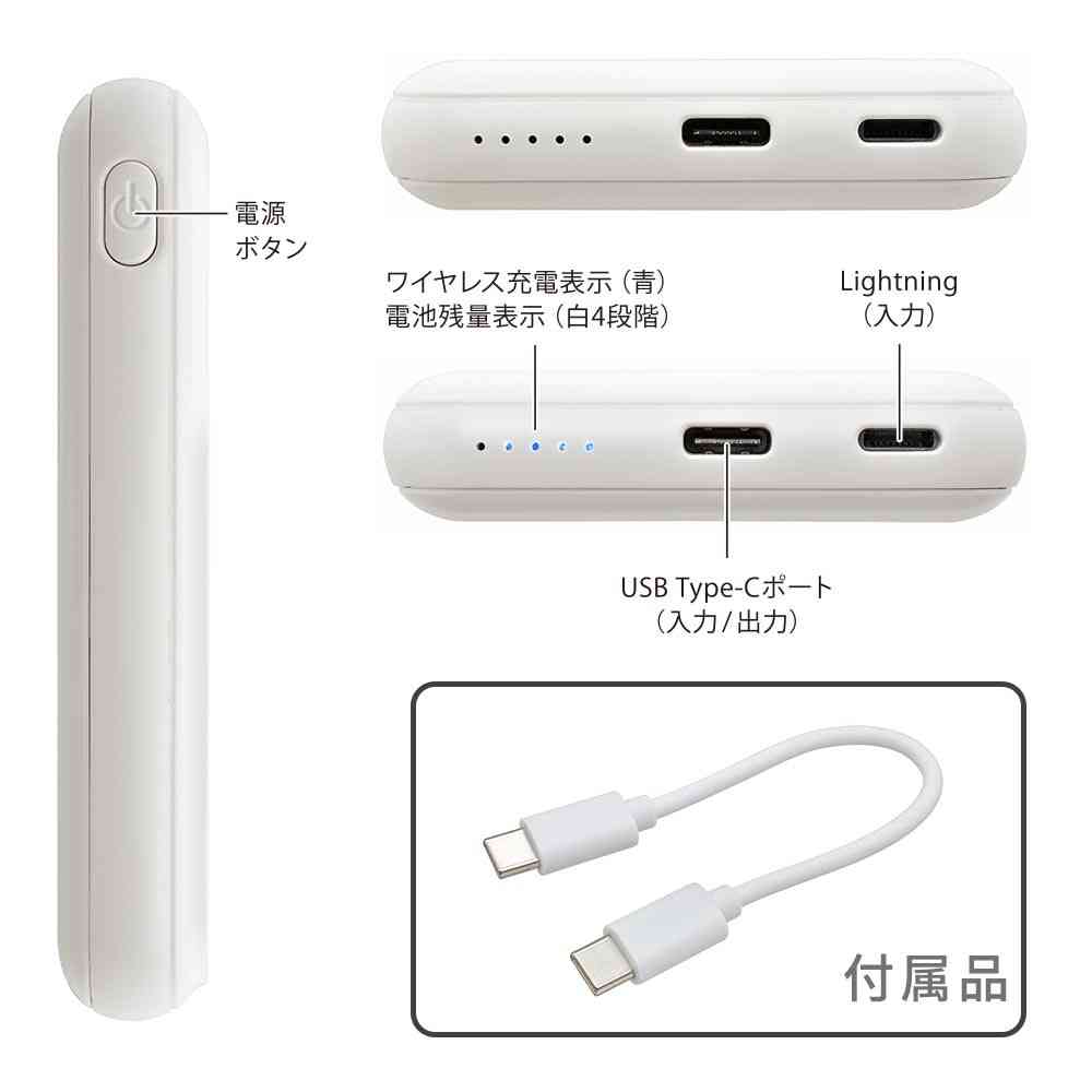 Ohm Electric Magnetic Mobile Battery 5000mAh