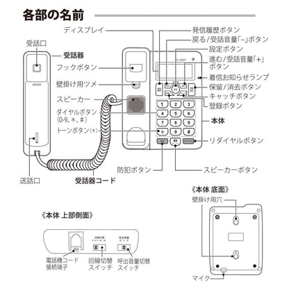 Ohm Electric Simple Phone with Call Blocking Feature