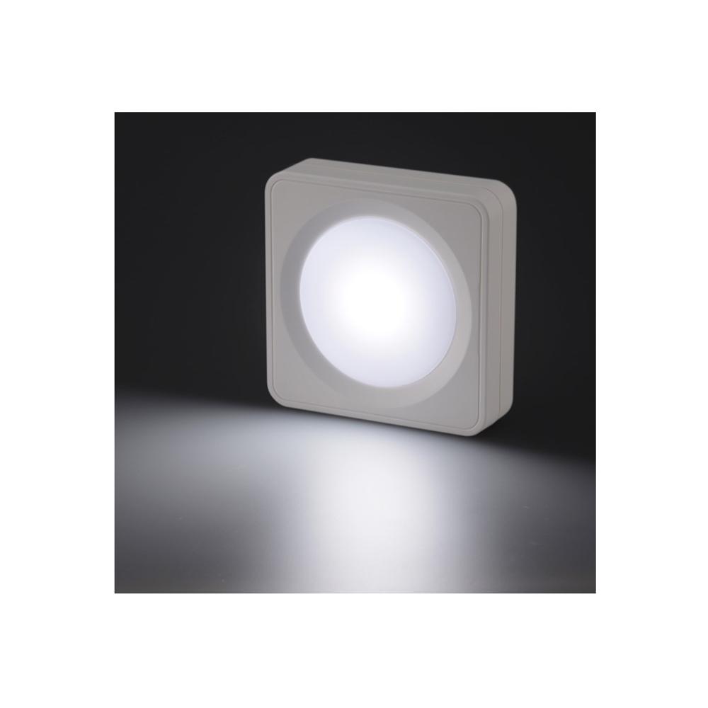 Ohm Electric LED Push Light White