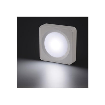 Ohm Electric LED Push Light White