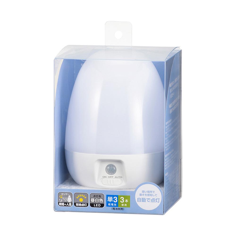 Ohm Electric LED Night Light Motion Sensor Indoor Battery Operated