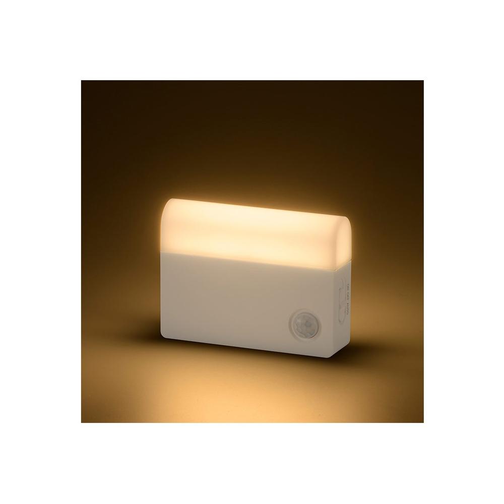 Ohm Electric LED Sensor Light Motion Detection Indoor Battery Operated