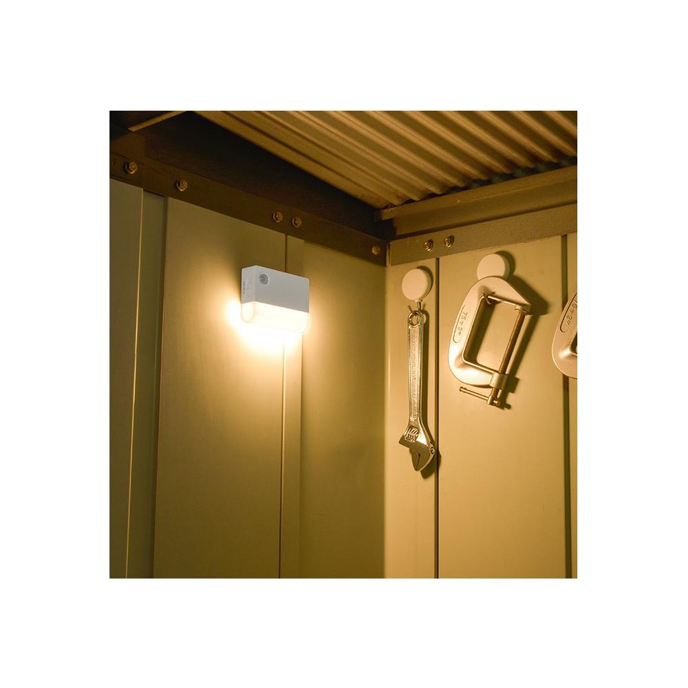 Ohm Electric LED Sensor Light Motion Detection Indoor Battery Operated