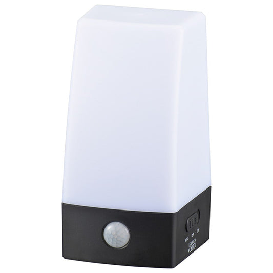Ohm Electric LED Sensor Light Battery Operated Tabletop 60 Lumens Black