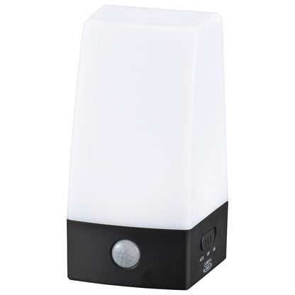 Ohm Electric LED Sensor Light Battery Operated Tabletop 60 Lumens Black