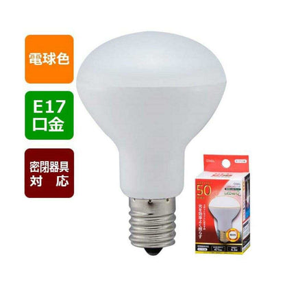 Ohm Electric LED Bulb Mini Reflector E17 Equivalent to 50W