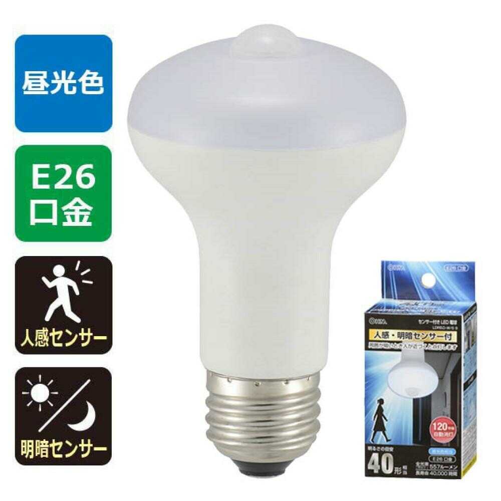 Ohm Electric LED Bulb Reflector Shape E26 Equivalent to 40W with Motion Sensor - 1 Piece