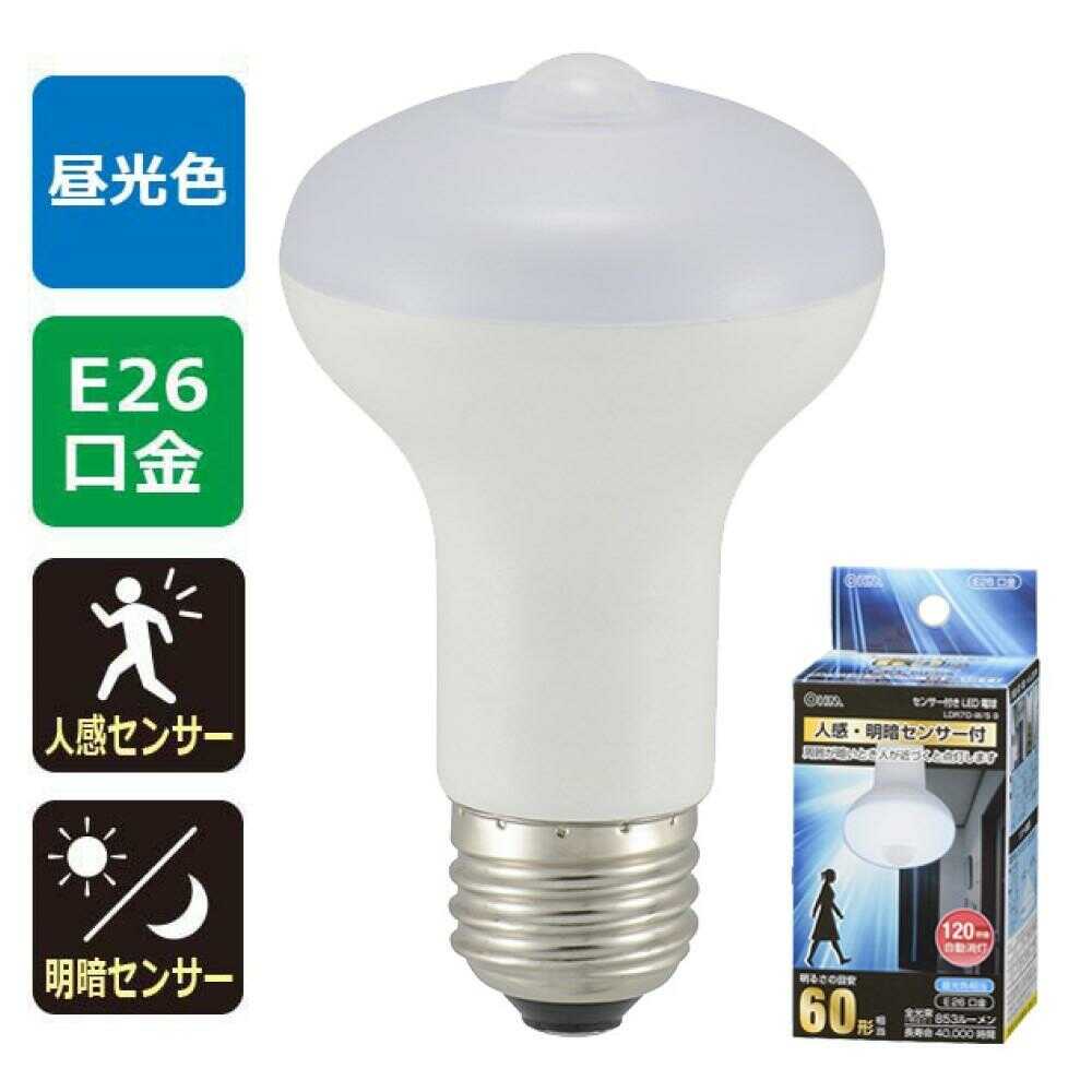 Ohm Electric LED Bulb Reflector Shape E26 Equivalent to 60W with Motion Sensor - 1 Piece