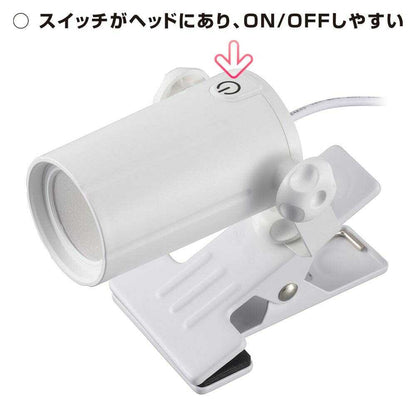 Ohm Electric LED Clip Light Daylight White