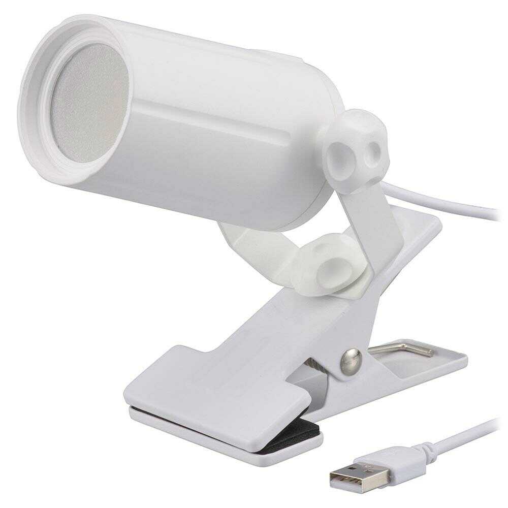 Ohm Electric LED Clip Light Daylight White