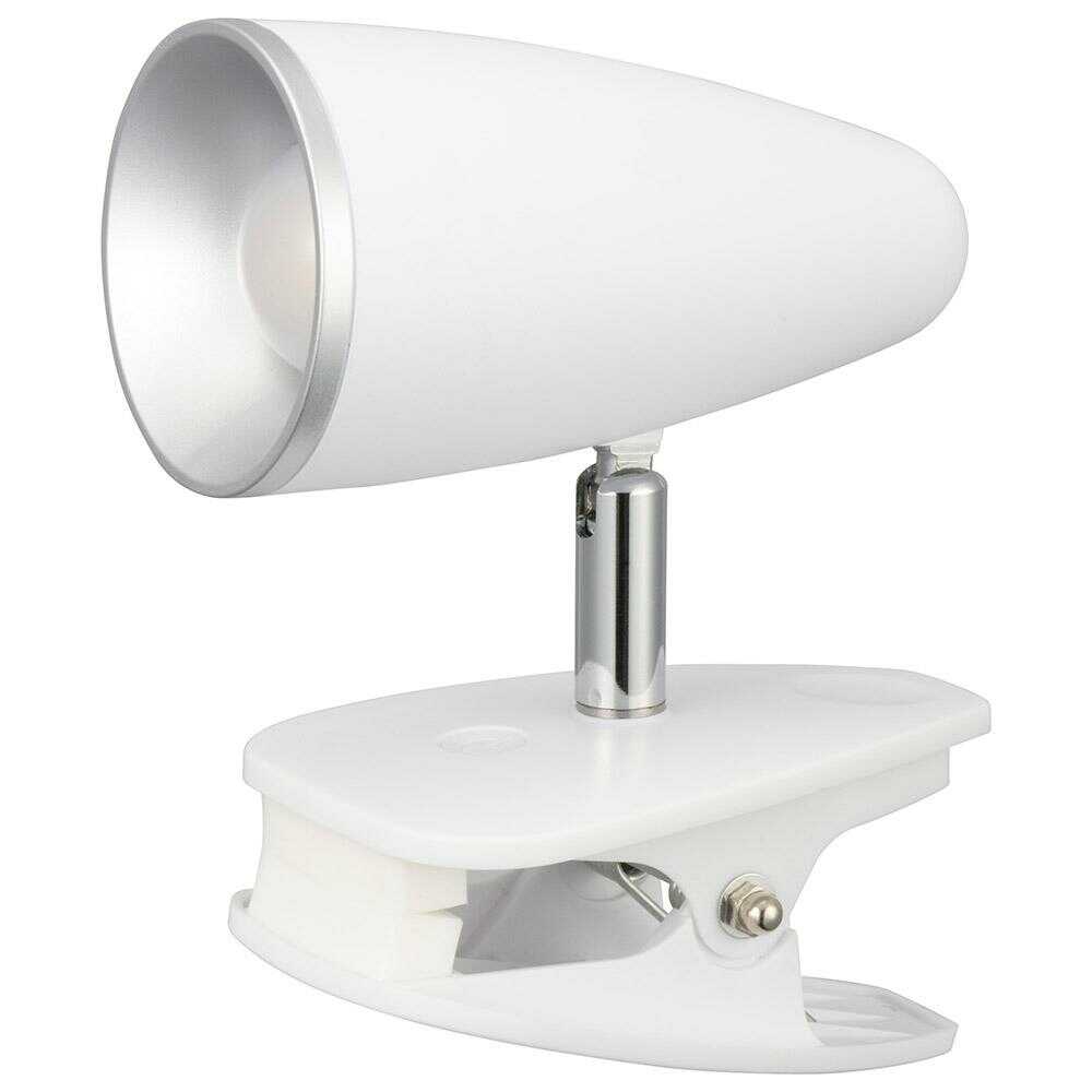 Ohm Electric LED Clip Light Daylight White