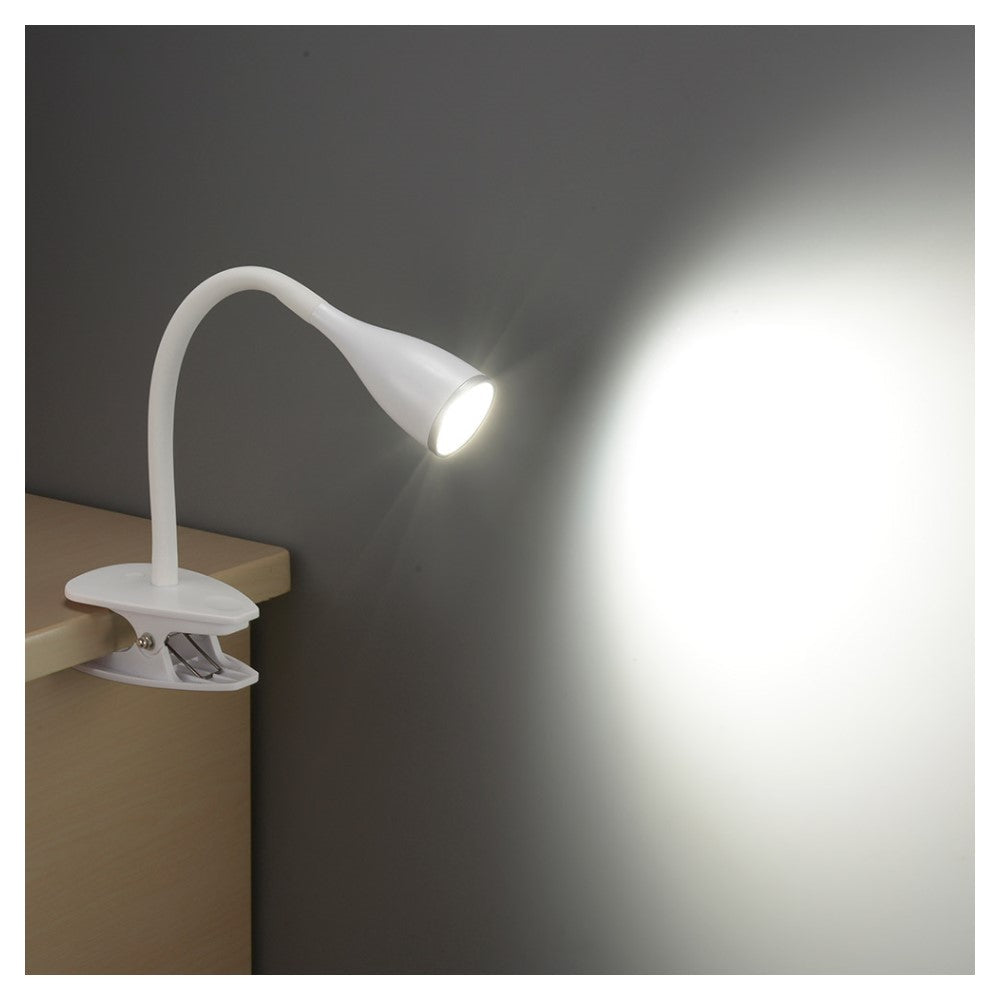 Ohm Electric LED Clip Light Daylight White