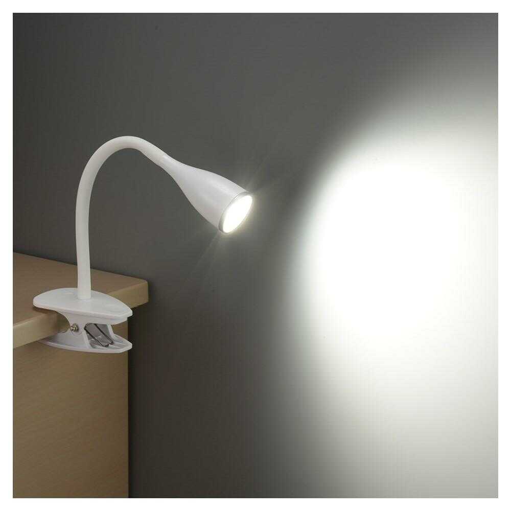 Ohm Electric LED Clip Light Daylight White
