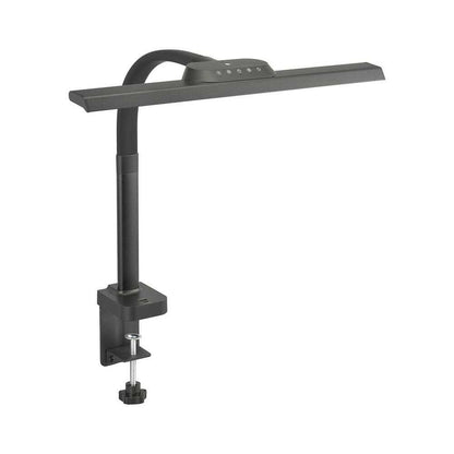 Ohm Electric LED Clamp Light Type T Black