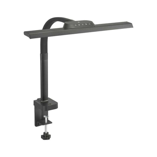 Ohm Electric LED Clamp Light Type T Black