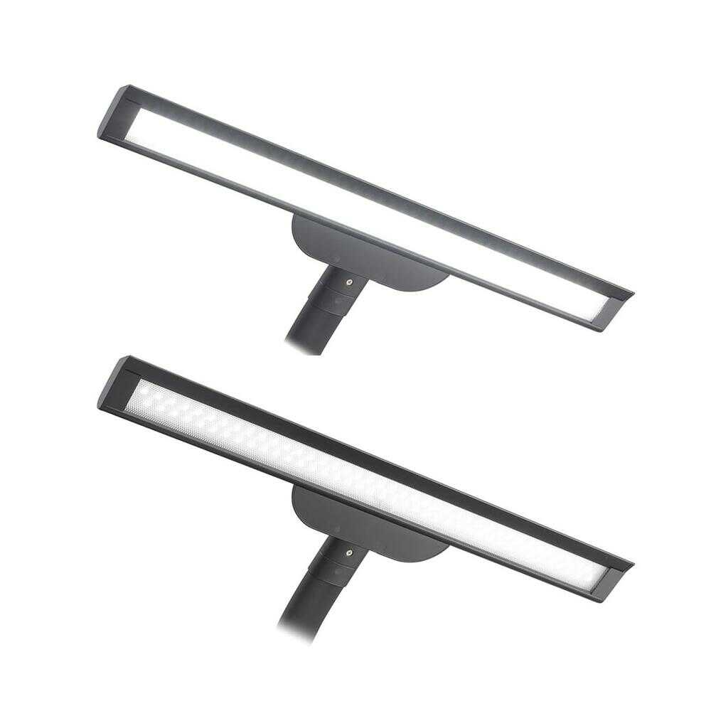 Ohm Electric LED Clamp Light Type T Black