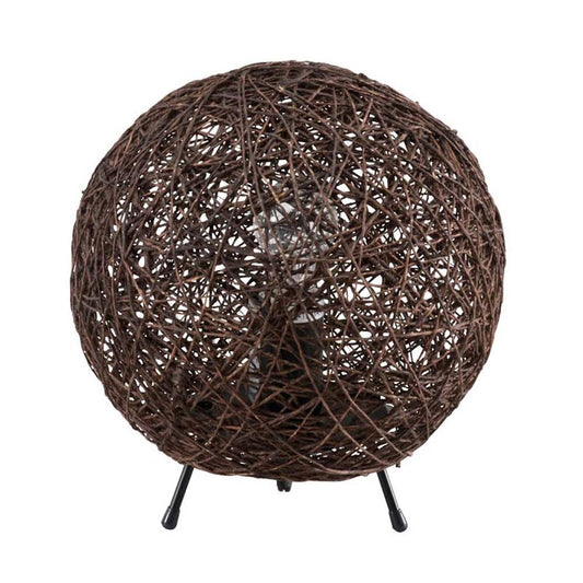 Ohm Electric Table Stand Abaca (Bulb Sold Separately)