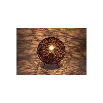 Ohm Electric Table Stand Abaca (Bulb Sold Separately)