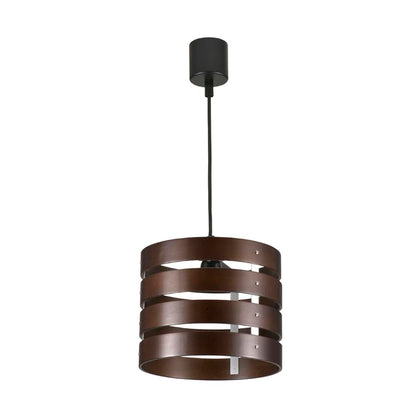 Ohm Electric Pendant Light Wooden Frame 1 Light