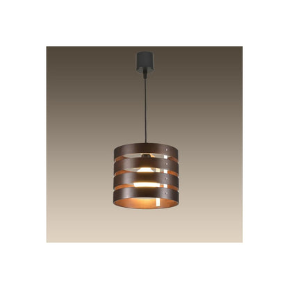 Ohm Electric Pendant Light Wooden Frame 1 Light