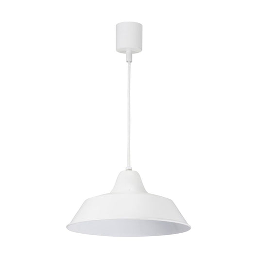 Ohm Electric Pendant Light White