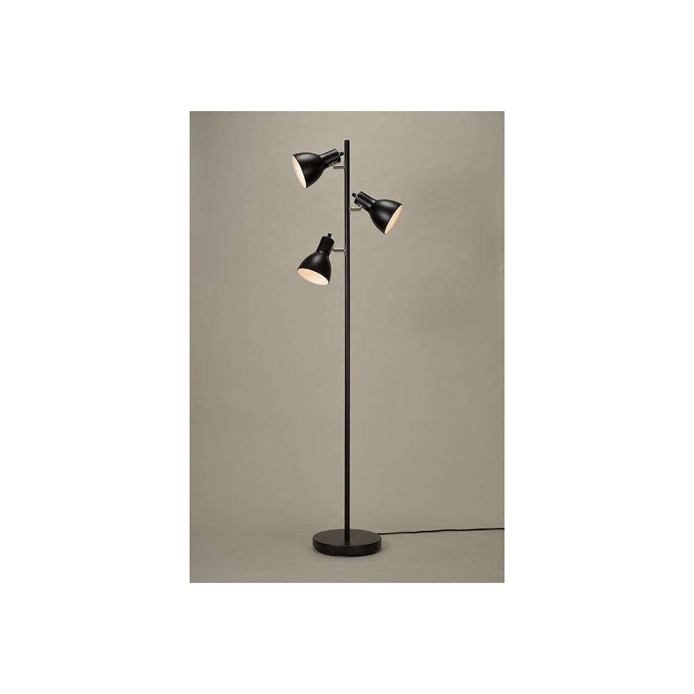 Ohm Electric Floor Stand E26 Socket Black