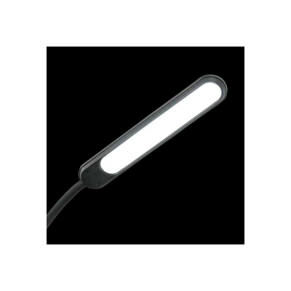 Ohm Electric LED Desk Light with Wireless Charging Function Black