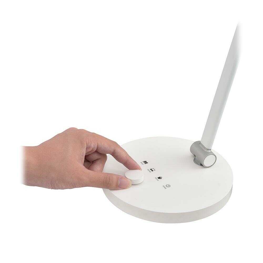 Ohm Electric LED Desk Light Dimming and Color Adjustment with Timer Function