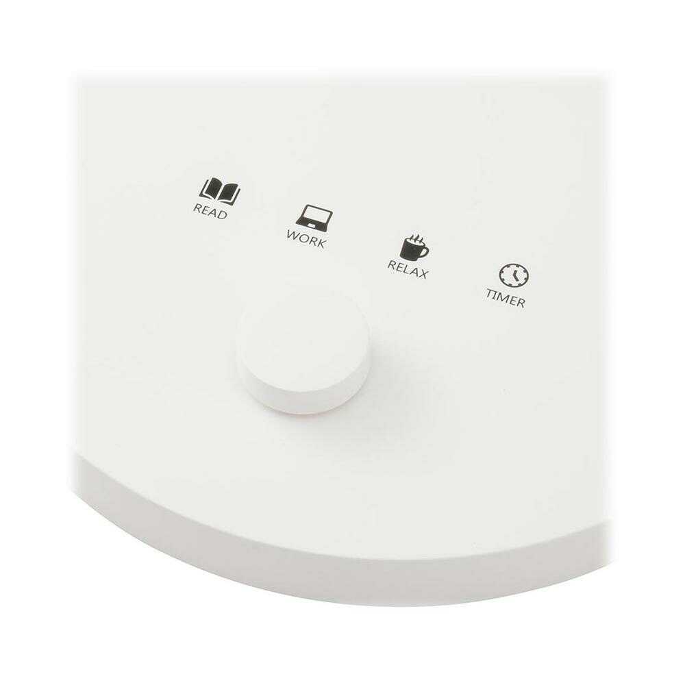 Ohm Electric LED Desk Light Dimming and Color Adjustment with Timer Function