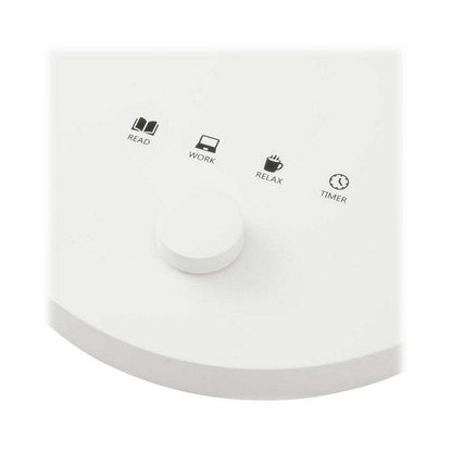 Ohm Electric LED Desk Light Dimming and Color Adjustment with Timer Function