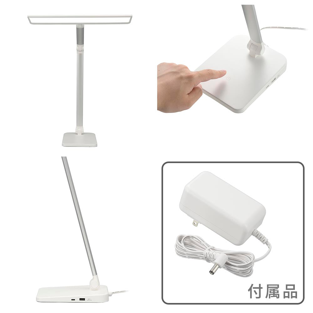 Ohm Electric LED Desk Light White