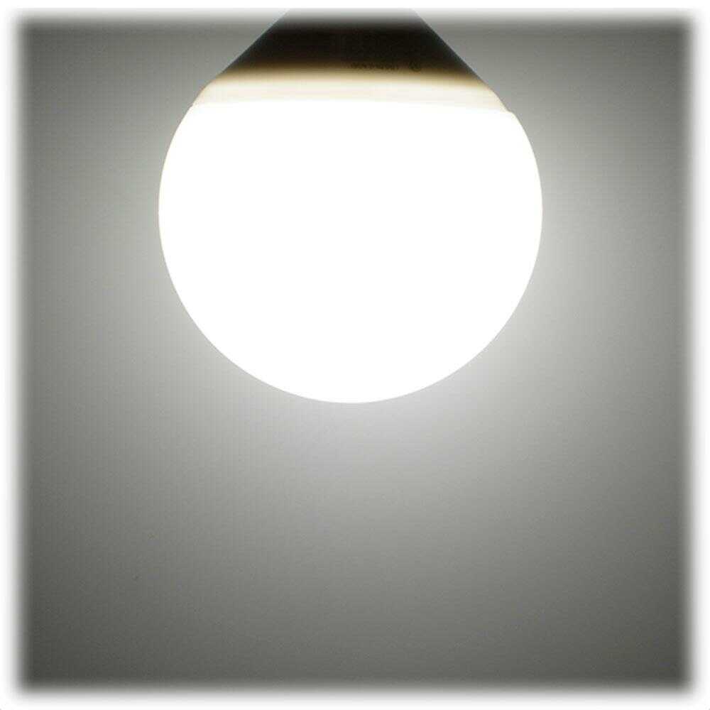 Ohm Electric LED Bulb Globe Shape E26 Equivalent to 60W - 1 Piece