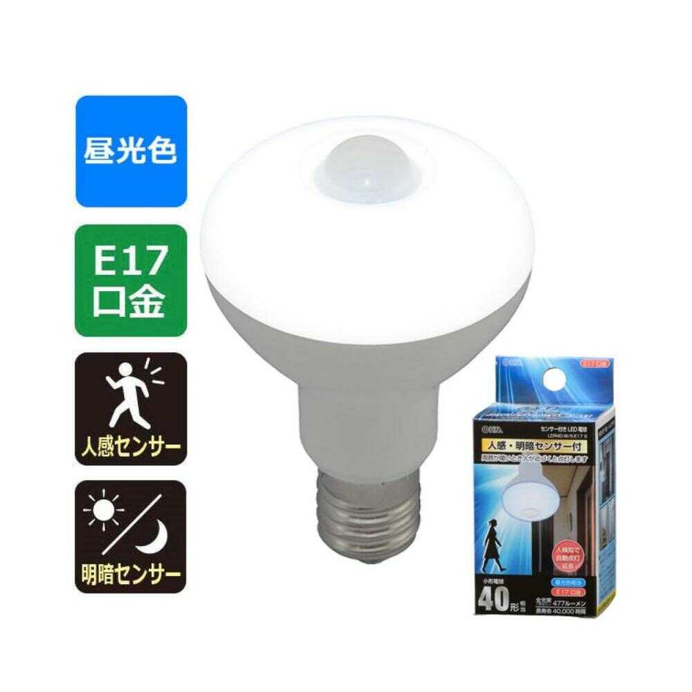 Ohm Electric LED Bulb Reflector E17 with Motion and Brightness Sensor
