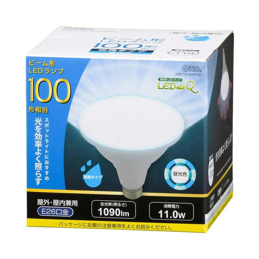 Ohm Electric LED Bulb Beam Shape E26 100W Equivalent Rainproof