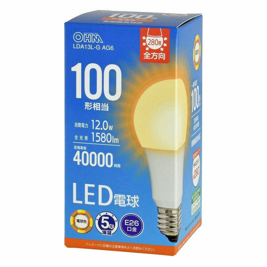 Ohm Electric LED Bulb E26 Equivalent to 100W - 1 Piece