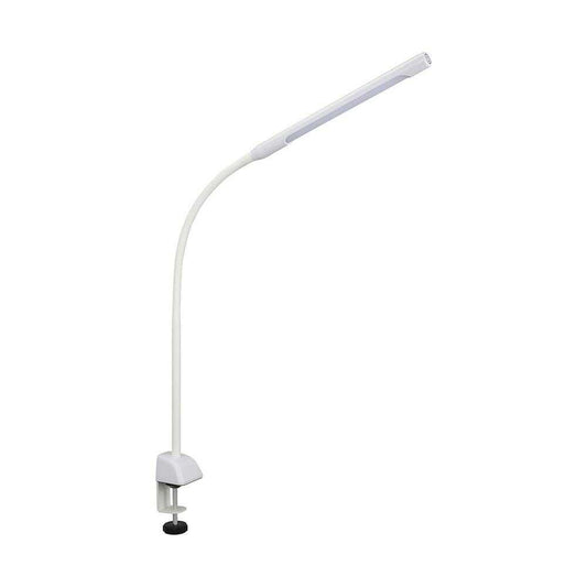 Ohm Electric LED Clamp Light with 3-Level Dimming - White