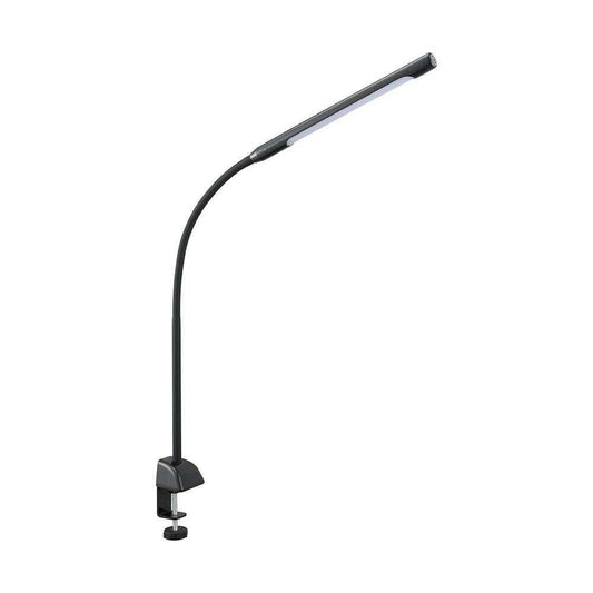 Ohm Electric LED Clamp Light 3 Brightness Levels Black