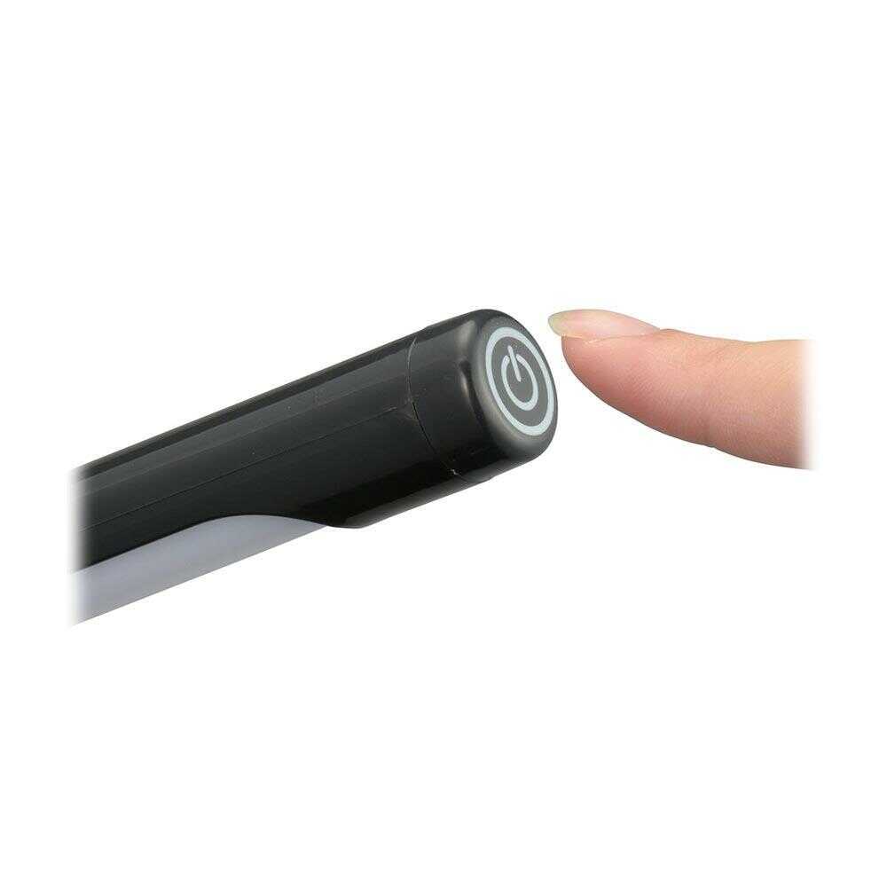 Ohm Electric LED Clamp Light 3 Brightness Levels Black