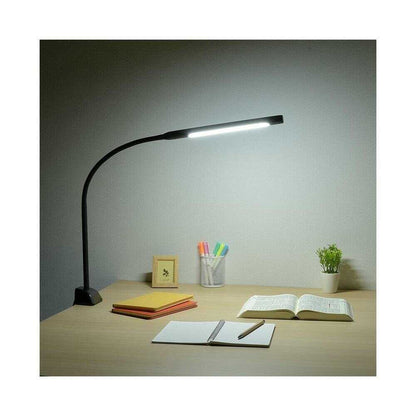Ohm Electric LED Clamp Light 3 Brightness Levels Black
