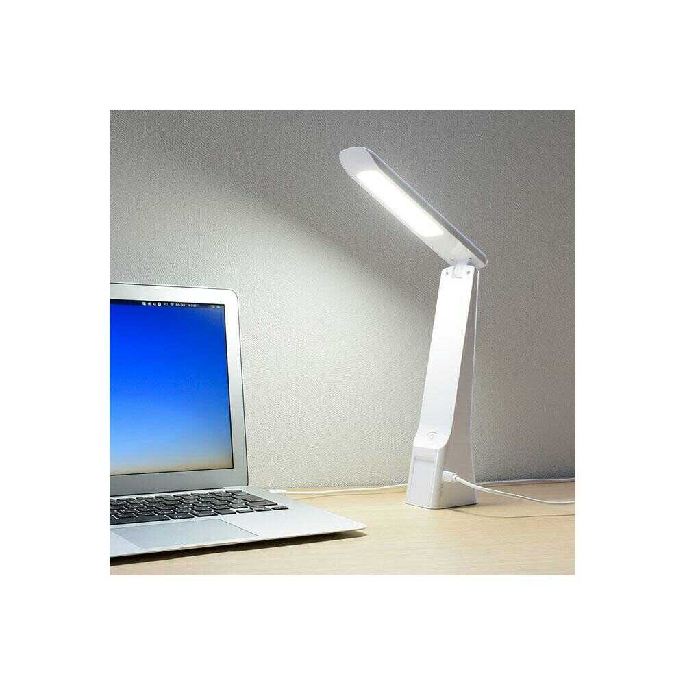 Ohm Electric LED Desk Lamp USB Powered White