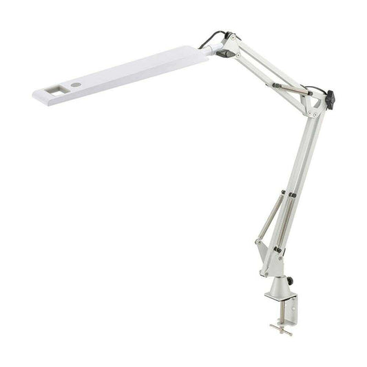 Ohm Electric LED Arm Light Clamp Type White