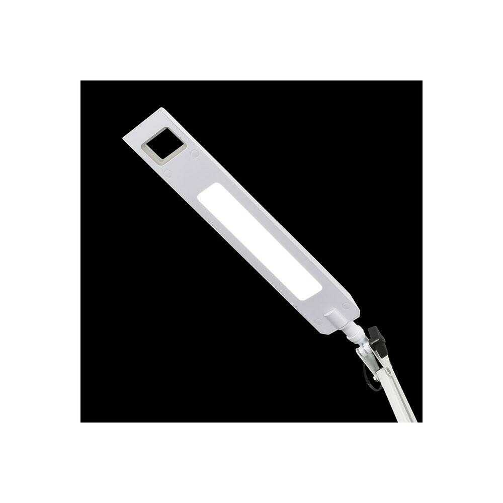 Ohm Electric LED Arm Light Clamp Type White